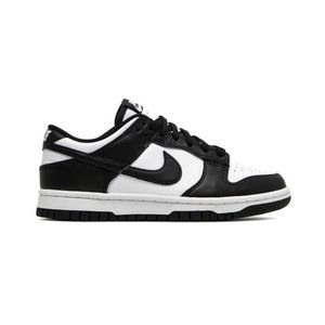 Nike women dunk low black white sneakers